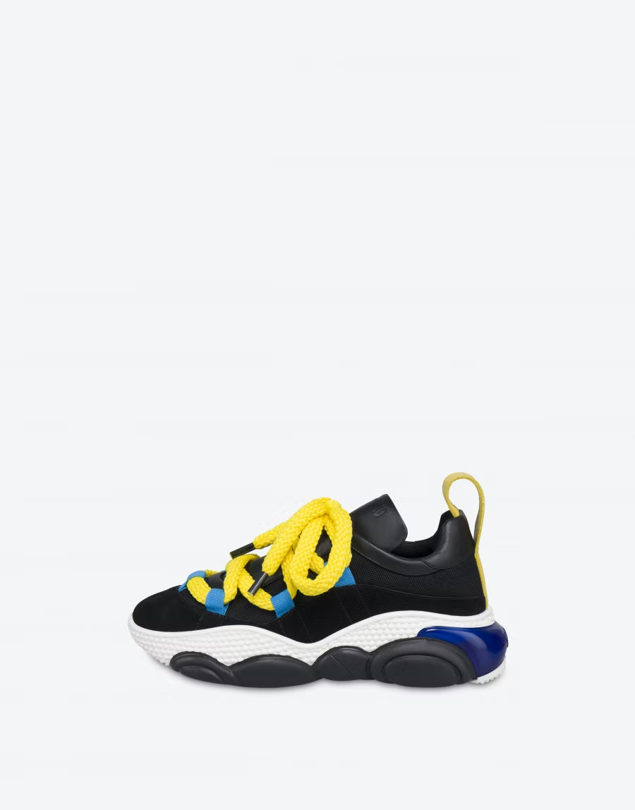  Giày Moschino Nam Bubble Teddy Shoes 'Black' 