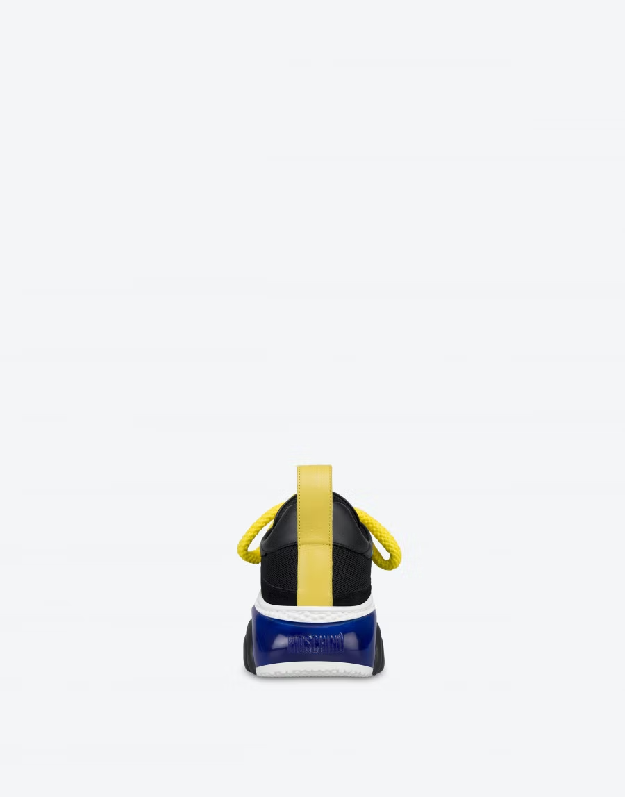 Giày Moschino Nam Bubble Teddy Shoes 'Black' 