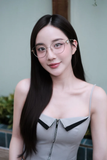  Kính Nữ Prada Pale Gold Eyeglasses 'Silver' 