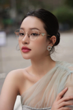  Kính Nữ Prada Pale Gold Eyeglasses 'Silver' 