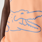  Áo Lacoste Regular Fit Crocodile Print Polo 'Nude' 