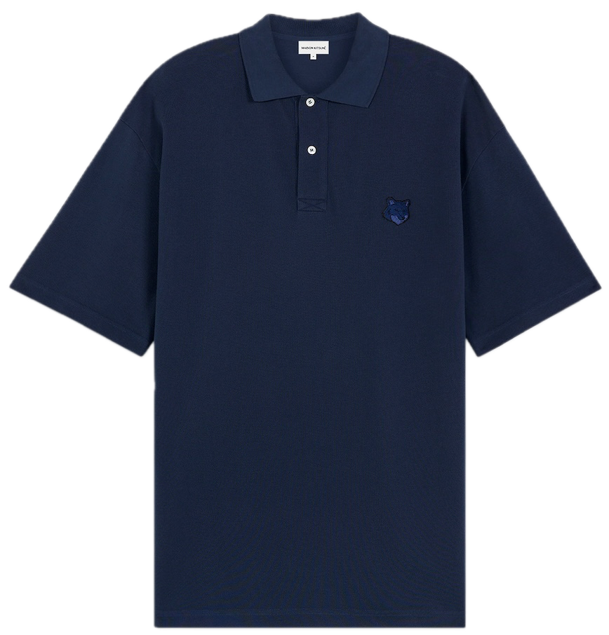  Áo Maison Kitsune Bold Fox Head Patch 'Navy' 