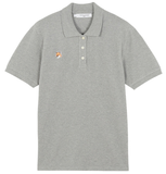  Áo Maison Kitsune Fox Head Patch Polo 'Grey' 