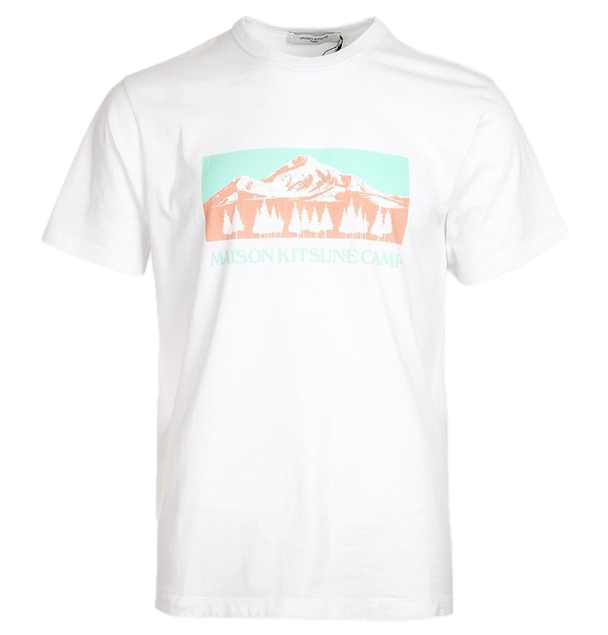  Áo Maison Kitsune White Moutain Camp 'White' 