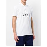 Áo Nam Valentino VLTN Logo Polo Shirt 'White' 