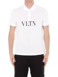  Áo Nam Valentino VLTN Logo Polo Shirt 'White' 