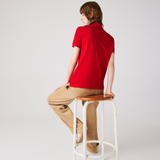  Áo Nữ Lacoste 2-Button Short Sleeve Polo 'Red' 