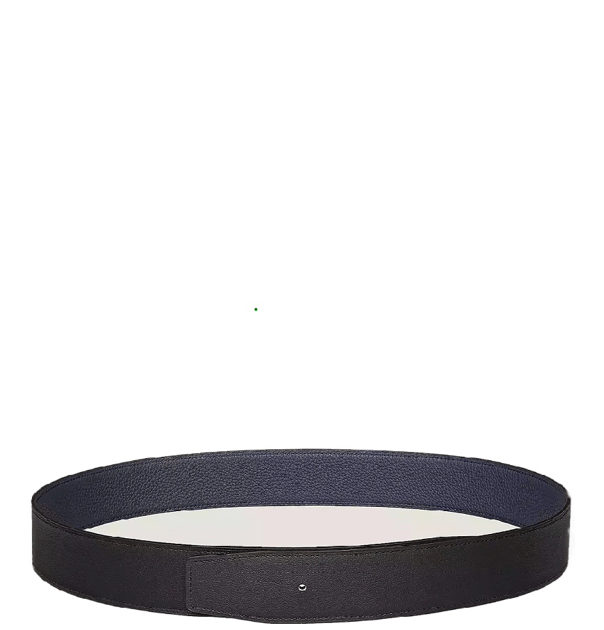  Dây Thắt Lưng Nam Hermes Reversible 'Black Navy' 