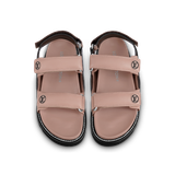  Dép Nữ Louis Vuitton Paseo Flat Comfort Sandals 'Nude' 