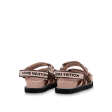  Dép Nữ Louis Vuitton Paseo Flat Comfort Sandals 'Nude' 