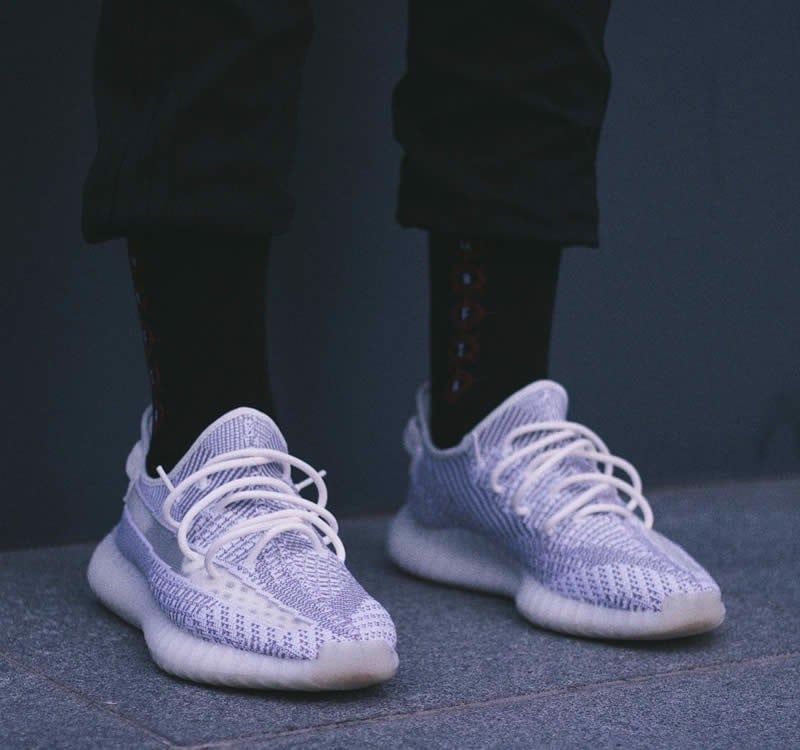 static blue yeezy