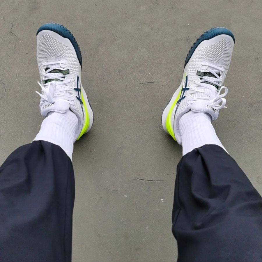  Giày Asics Gel-Resolution 9 'White Restful Teal' 