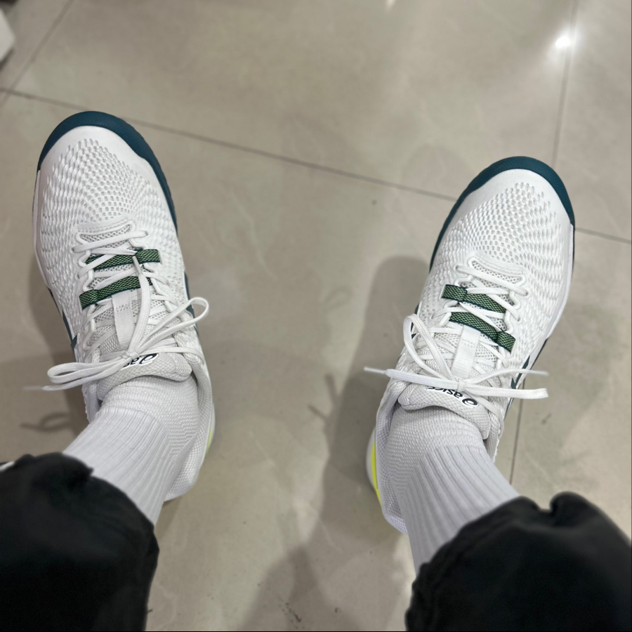  Giày Asics Gel-Resolution 9 'White Restful Teal' 