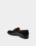  Giày Nam Bally Webb Calf Leather Penny Loafer 'Black' 