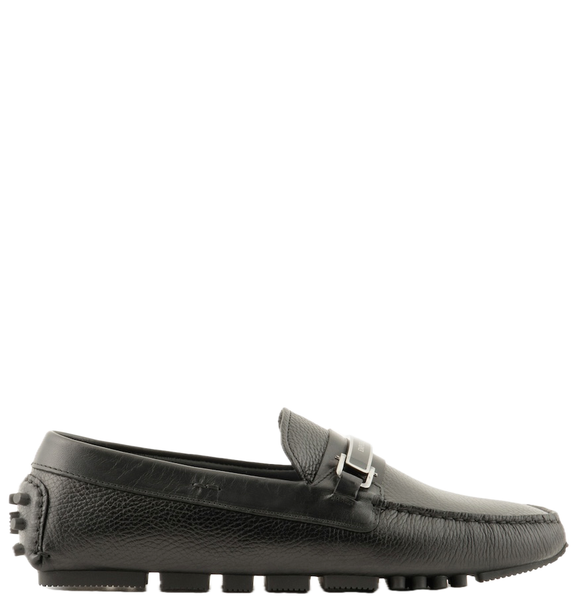  Giày Nam Emporio Armani Driving Loafers 'Black' 