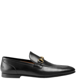  Giày Nam Gucci Jordaan Leather Loafer 'Black' 