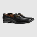  Giày Nam Gucci Loafer With Horsebit 'Black' 