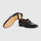  Giày Nam Gucci Loafer With Horsebit 'Black' 