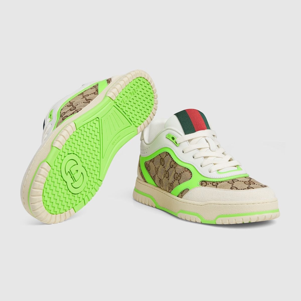 スニーカー Gucci Gucci Re-Web Men's Gucci Re-Web trainer in Original GG canvas | GUCCI® SG