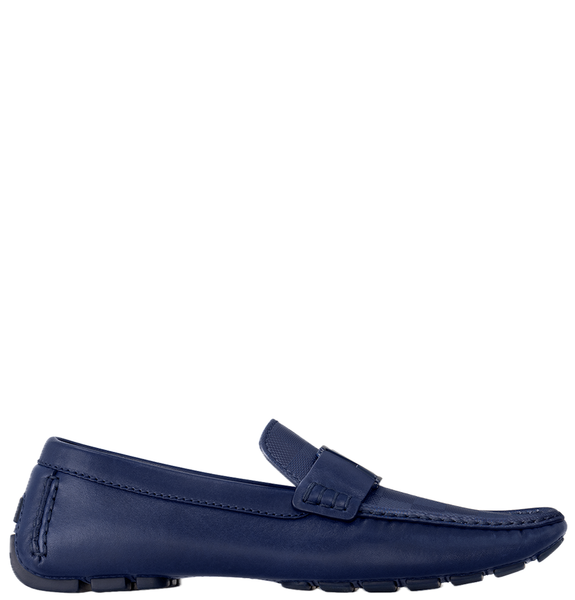  Giày Nam Louis Vuitton Monte Carlo Moccasins 'Navy Blue' 