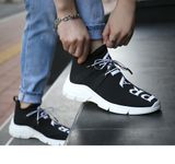  Giày Nam Prada Knit Fabric Sneakers 'Black' 