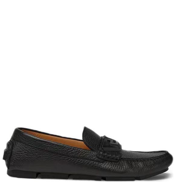  Giày Nam Versace La Greca Loafers 'Black' 
