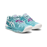  Giày Nữ Asics Gel Resolution 8 Wide 'Smoke Blue' 