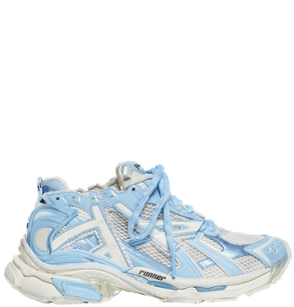  Giày Nữ Balenciaga Runner Trainers 'Light Blue' 