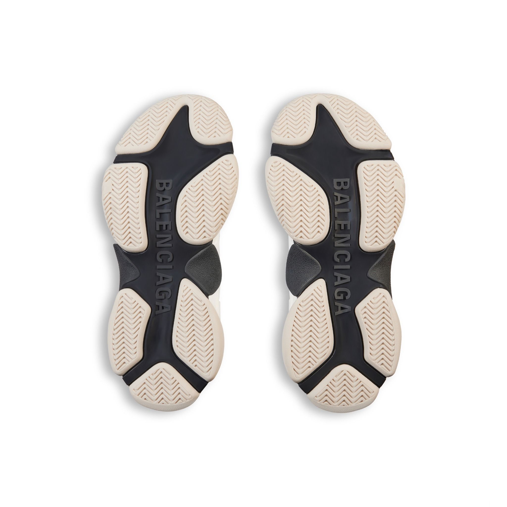  Giày Nữ Balenciaga Triple S Trainers 'Silver' 