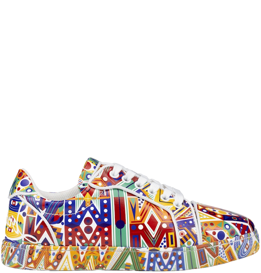  Giày Nữ Christian Louboutin Fun Vieira 'Multicolor' 