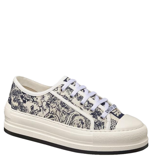  Giày Nữ Dior Walk'n'dior Platform Sneaker 'White' 