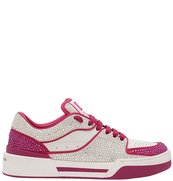  Giày Nữ Dolce & Gabbana New Roma Sneakers 'Pink' 