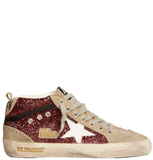  Giày Nữ Golden Goose Mid Star 'Burgundy' 