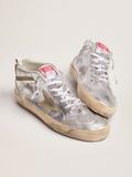  Giày Nữ Golden Goose Mid Star 'Silver' 