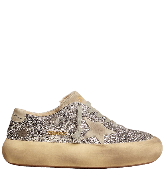  Giày Nữ Golden Goose Space-Star 'Silver' 