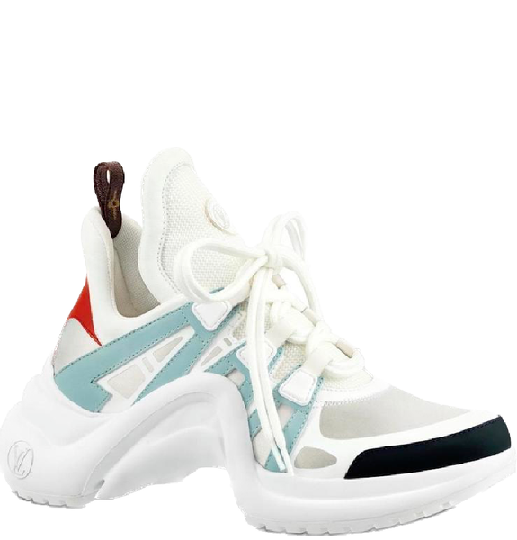  Giày Nữ Louis Vuitton LV Archlight Trainers 'Blue White' 