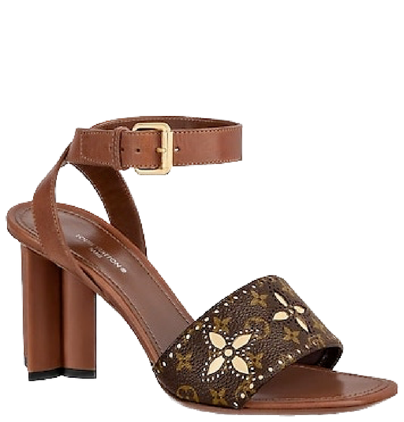  Giày Nữ Louis Vuitton Silhouette Sandals 'Cacao Brown' 
