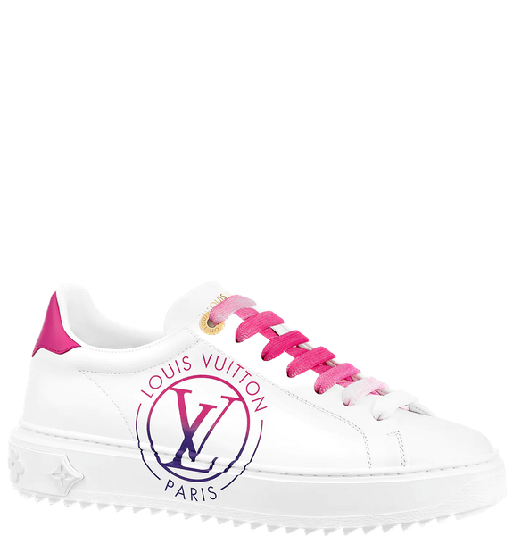  Giày Nữ Louis Vuitton Time Out Trainers Fuchsia 'Pink' 