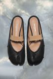  Giày Nữ Maison Margiela Tabi Mule 'Black' 