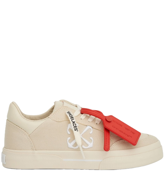  Giày Nữ Off-White Low Vulcanized 'Beige' 