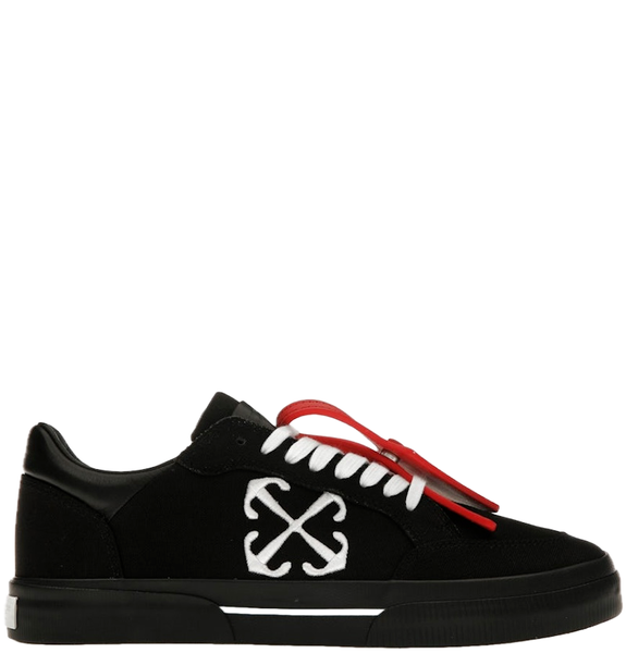  Giày Nữ Off-White Low Vulcanized 'Black' 