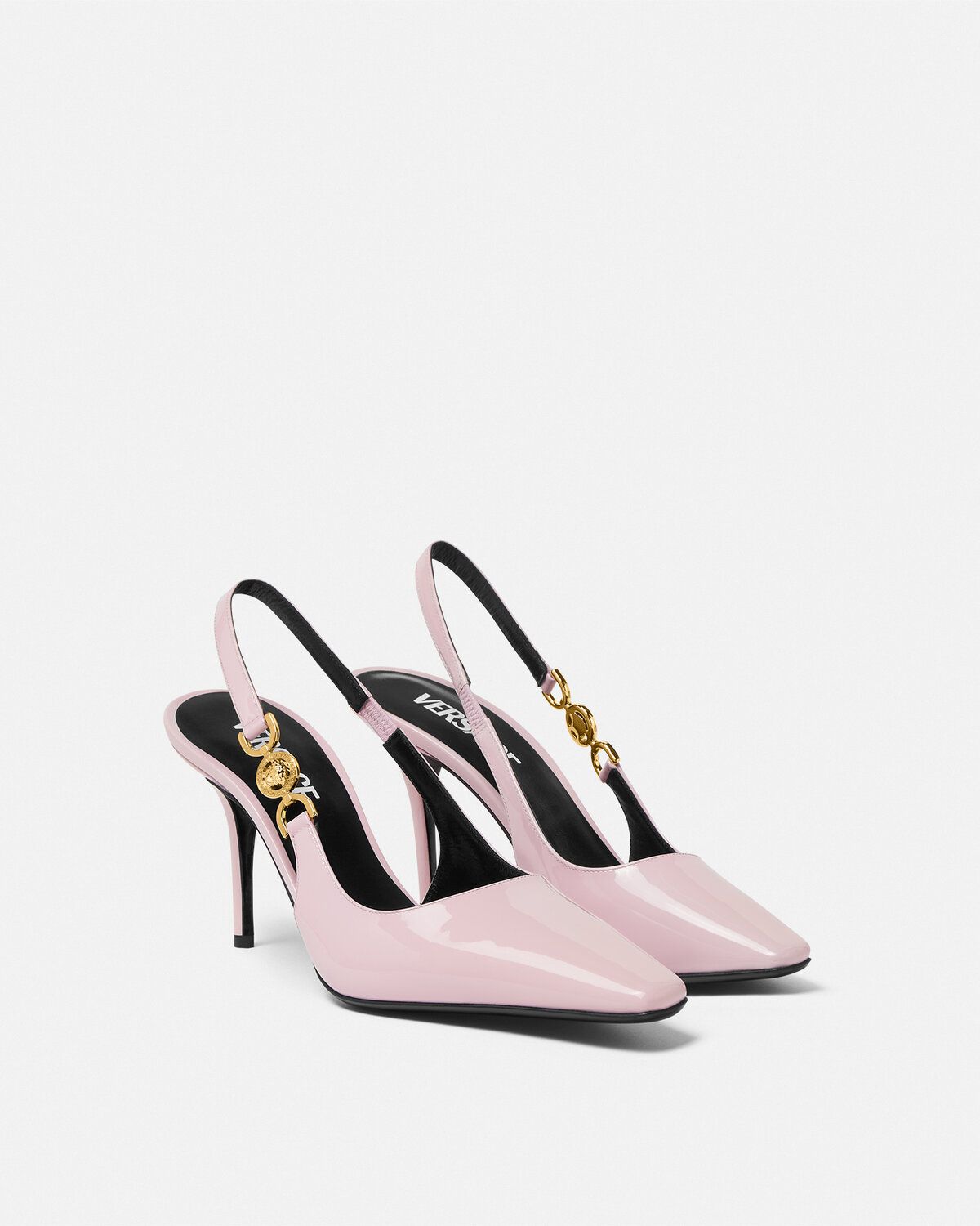  Giày Nữ Versace Medusa '95 Mid Pumps 'Pink' 