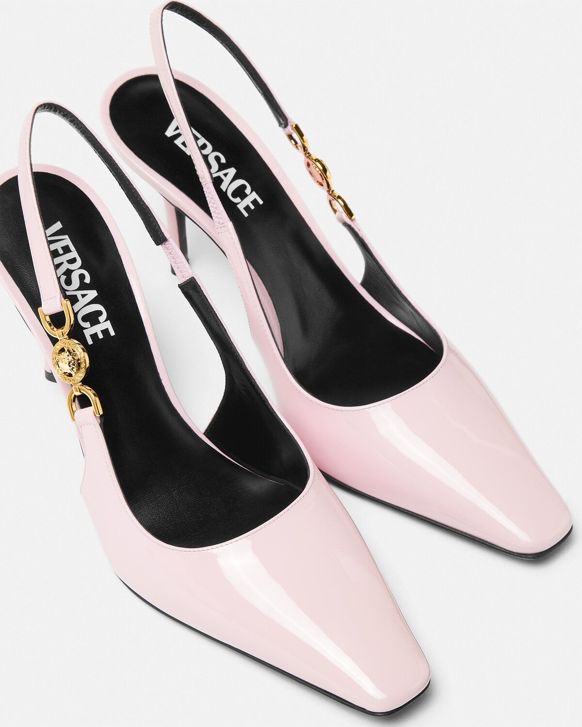  Giày Nữ Versace Medusa '95 Mid Pumps 'Pink' 
