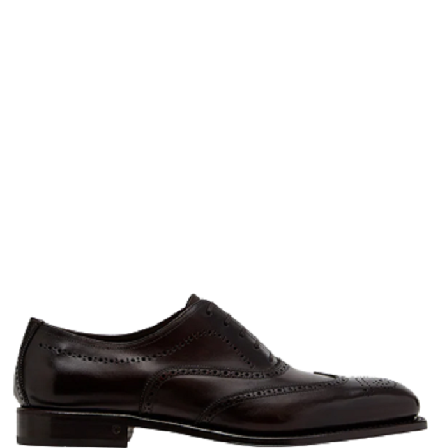  Giày Salvatore Ferragamo Nam Oxford Testa Di Moro 'Black' 