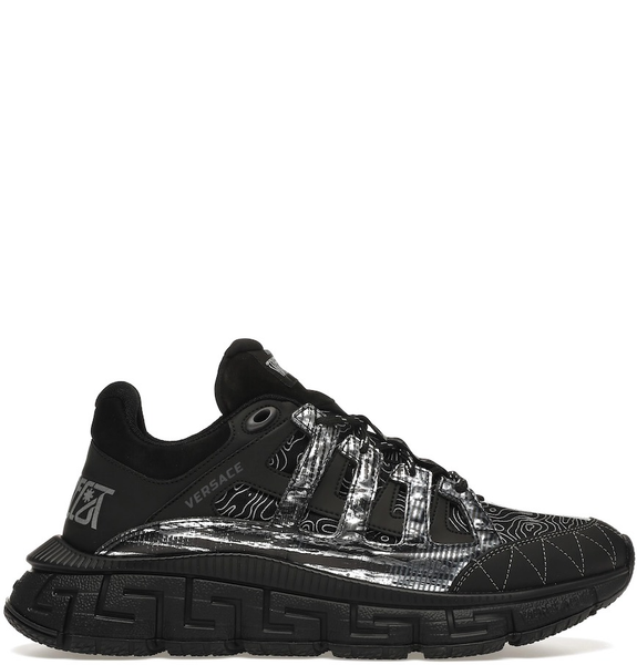  Giày Nam Versace Trigreca Trainers 'Black' 