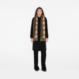  Khăn Burberry Reversible Check Cashmere Scarf 'Sand' 