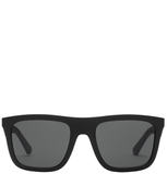  Kính Burberry Embossed Check Square Sunglasses 'Black' 