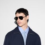  Kính Gucci Aviator Frame Sunglasses 'Black' 