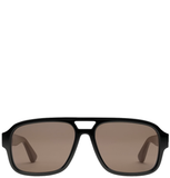  Kính Gucci Navigator Frame Sunglasses 'Black' 