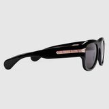  Kính Gucci Squared Frame Sunglasses 'Black' 